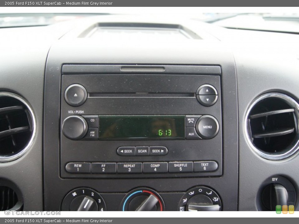 Medium Flint Grey Interior Audio System for the 2005 Ford F150 XLT SuperCab #67702255