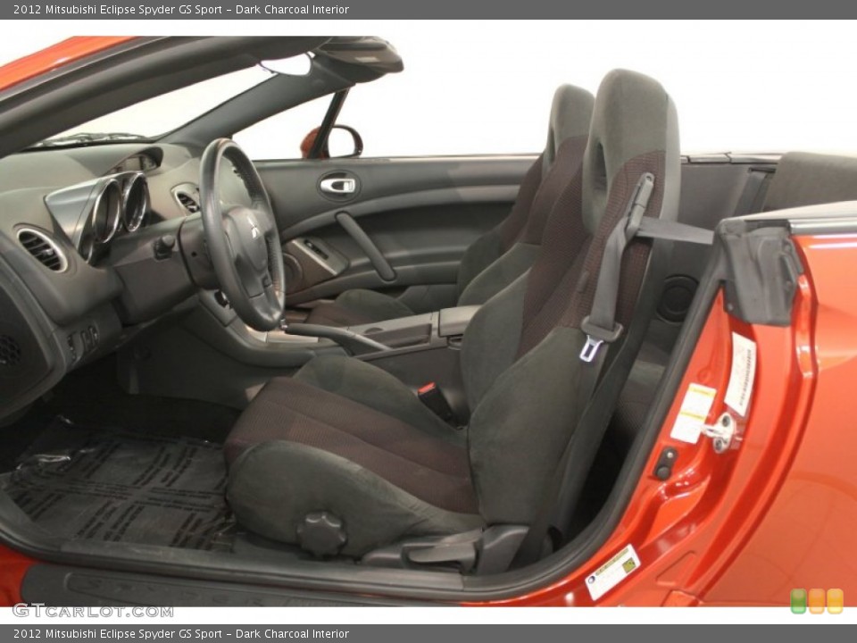 Dark Charcoal Interior Photo for the 2012 Mitsubishi Eclipse Spyder GS Sport #67703935