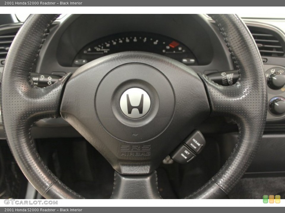 Black Interior Steering Wheel for the 2001 Honda S2000 Roadster #67704469