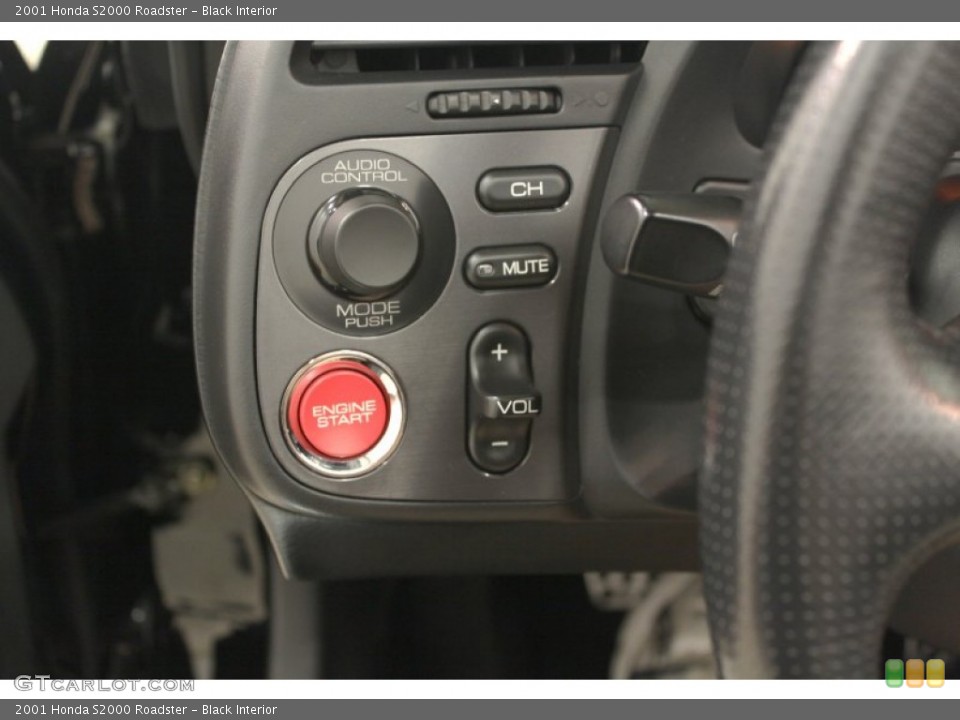 Black Interior Controls for the 2001 Honda S2000 Roadster #67704475
