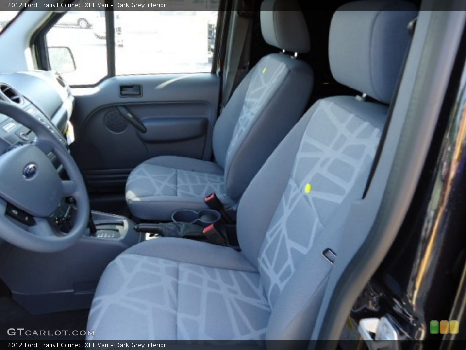 Dark Grey Interior Front Seat for the 2012 Ford Transit Connect XLT Van #67705987