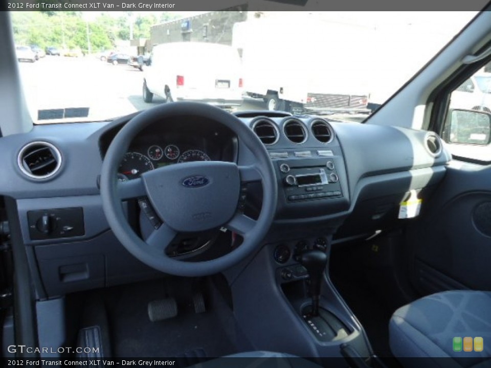 Dark Grey Interior Dashboard for the 2012 Ford Transit Connect XLT Van #67705993