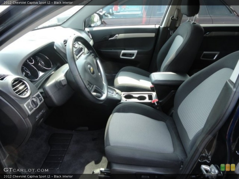 Black Interior Photo for the 2012 Chevrolet Captiva Sport LS #67706422