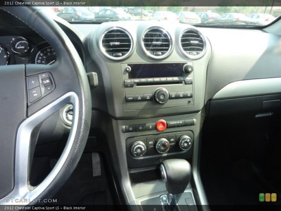 Black Interior Controls for the 2012 Chevrolet Captiva Sport LS #67706428