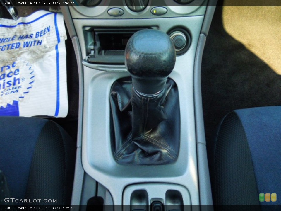 Black Interior Transmission for the 2001 Toyota Celica GT-S #67707823