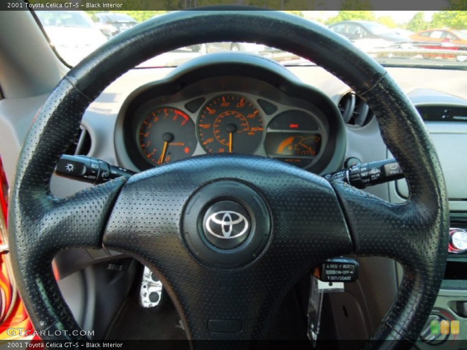 Black Interior Steering Wheel for the 2001 Toyota Celica GT-S #67707842