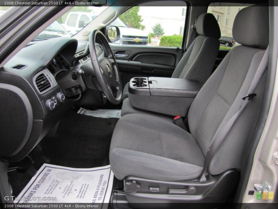 Ebony Interior Photo for the 2008 Chevrolet Suburban 2500 LT 4x4 #67709275