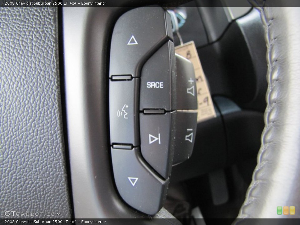Ebony Interior Controls for the 2008 Chevrolet Suburban 2500 LT 4x4 #67709305