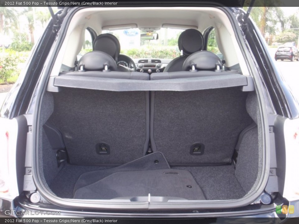 Tessuto Grigio/Nero (Grey/Black) Interior Trunk for the 2012 Fiat 500 Pop #67710055