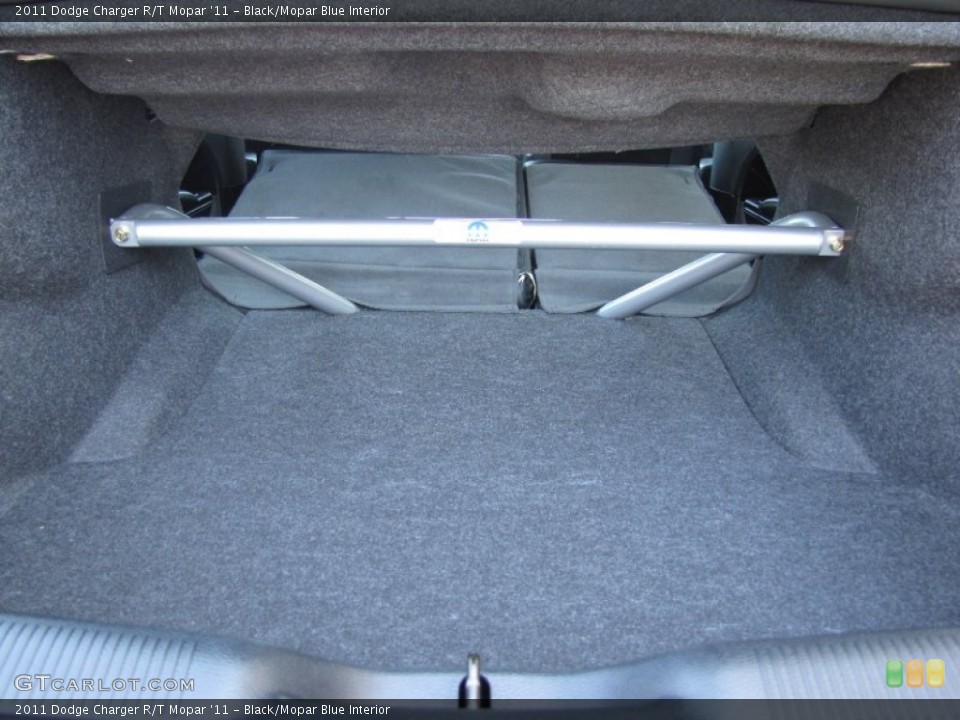 Black/Mopar Blue Interior Trunk for the 2011 Dodge Charger R/T Mopar '11 #67710268