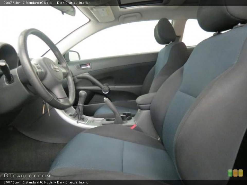 Dark Charcoal Interior Photo for the 2007 Scion tC  #67711927