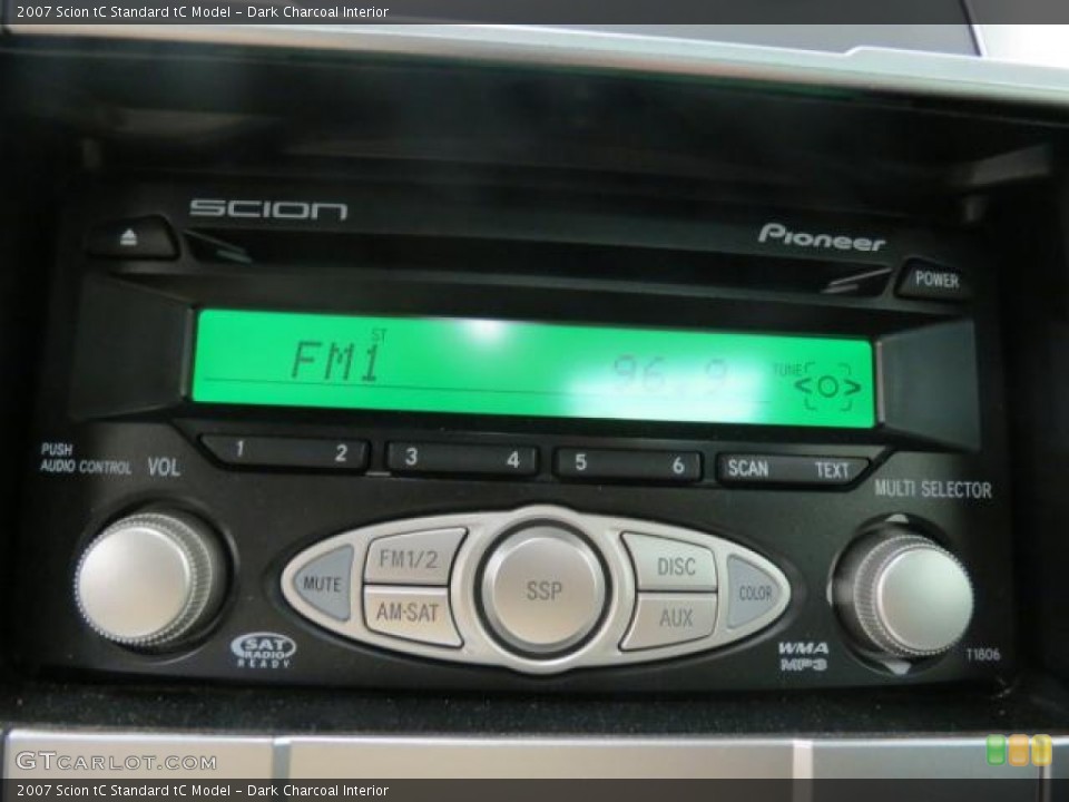 Dark Charcoal Interior Audio System for the 2007 Scion tC  #67711948