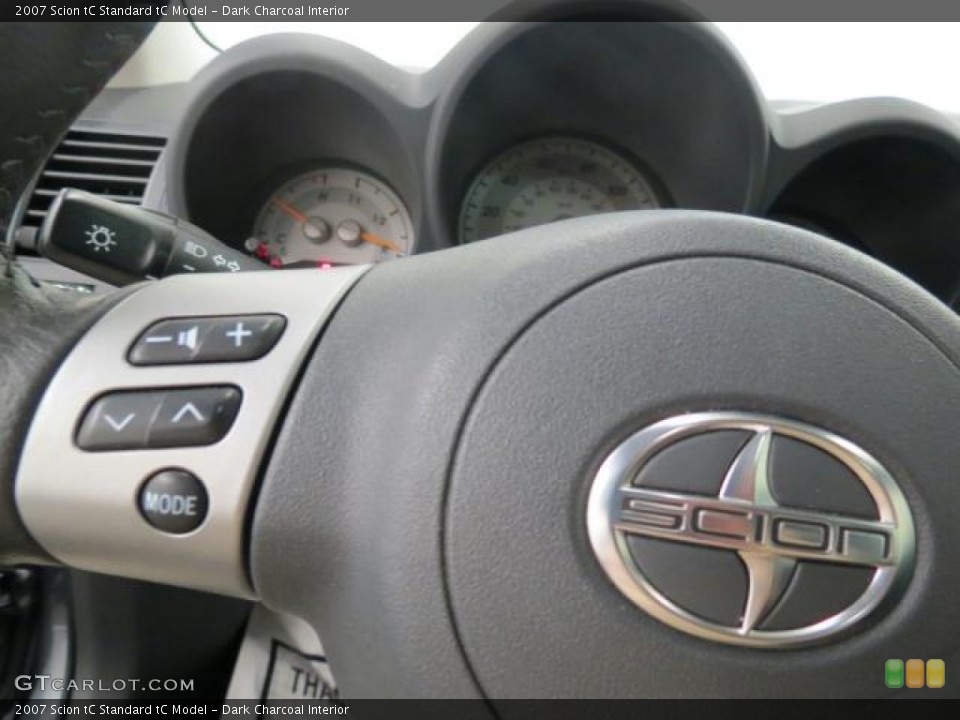 Dark Charcoal Interior Controls for the 2007 Scion tC  #67711960