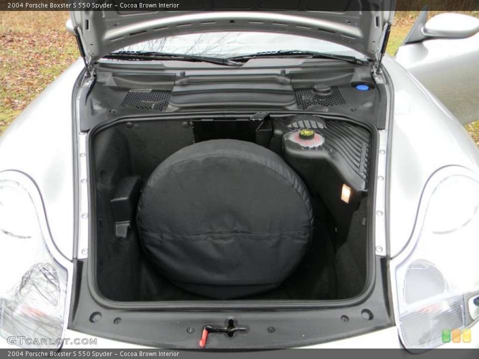 Cocoa Brown Interior Trunk for the 2004 Porsche Boxster S 550 Spyder #67712197