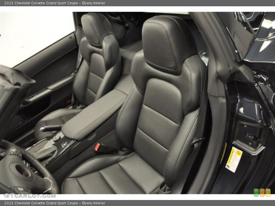 Ebony Interior Photo for the 2013 Chevrolet Corvette Grand Sport Coupe #67718237