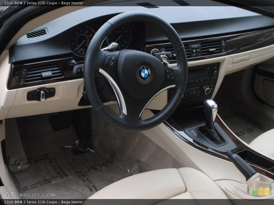 Beige Interior Photo for the 2010 BMW 3 Series 328i Coupe #67718444