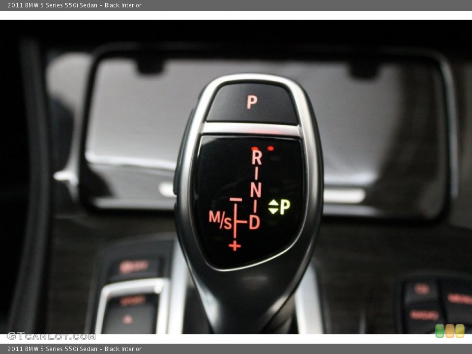 Black Interior Transmission for the 2011 BMW 5 Series 550i Sedan #67724948