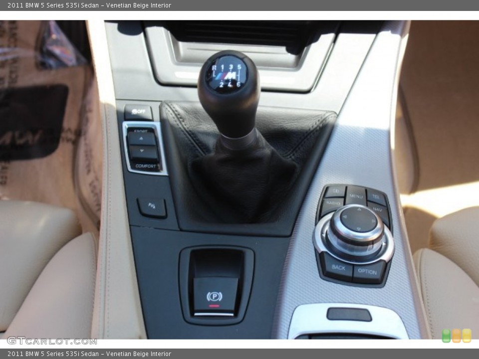 Venetian Beige Interior Transmission for the 2011 BMW 5 Series 535i Sedan #67729643