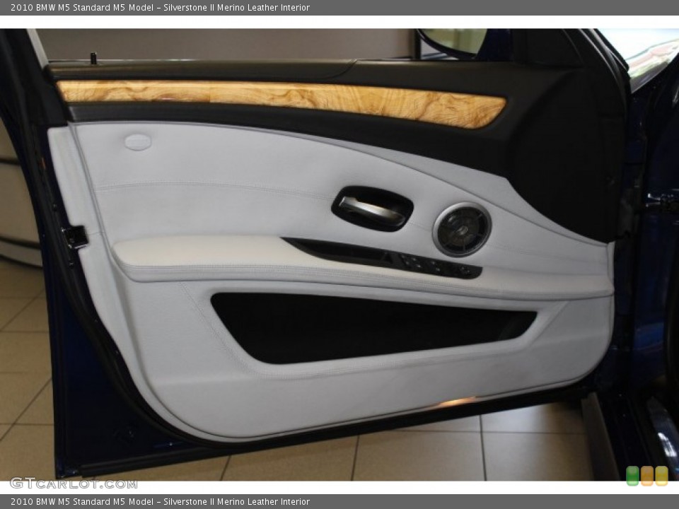 Silverstone II Merino Leather Interior Door Panel for the 2010 BMW M5  #67729802