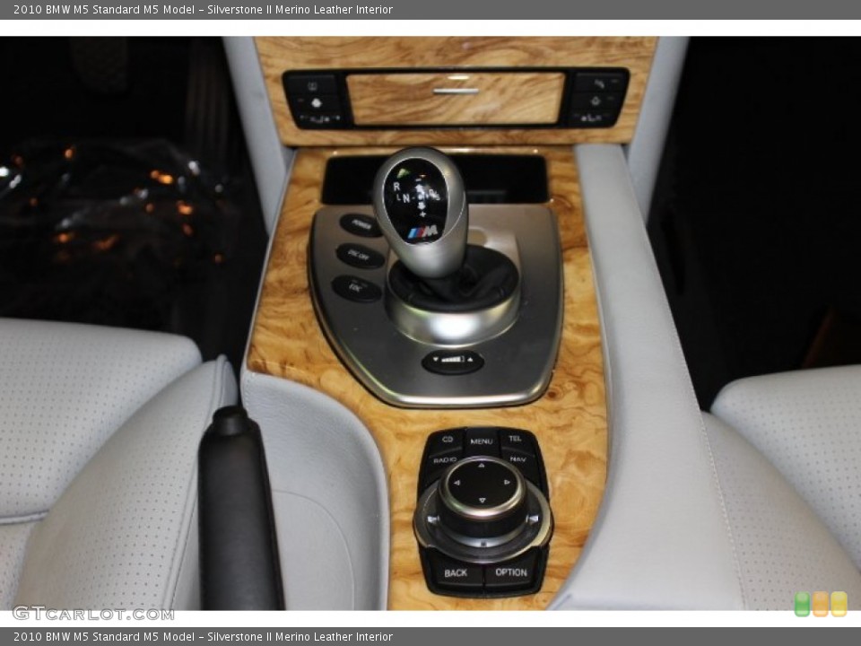 Silverstone II Merino Leather Interior Transmission for the 2010 BMW M5  #67729838