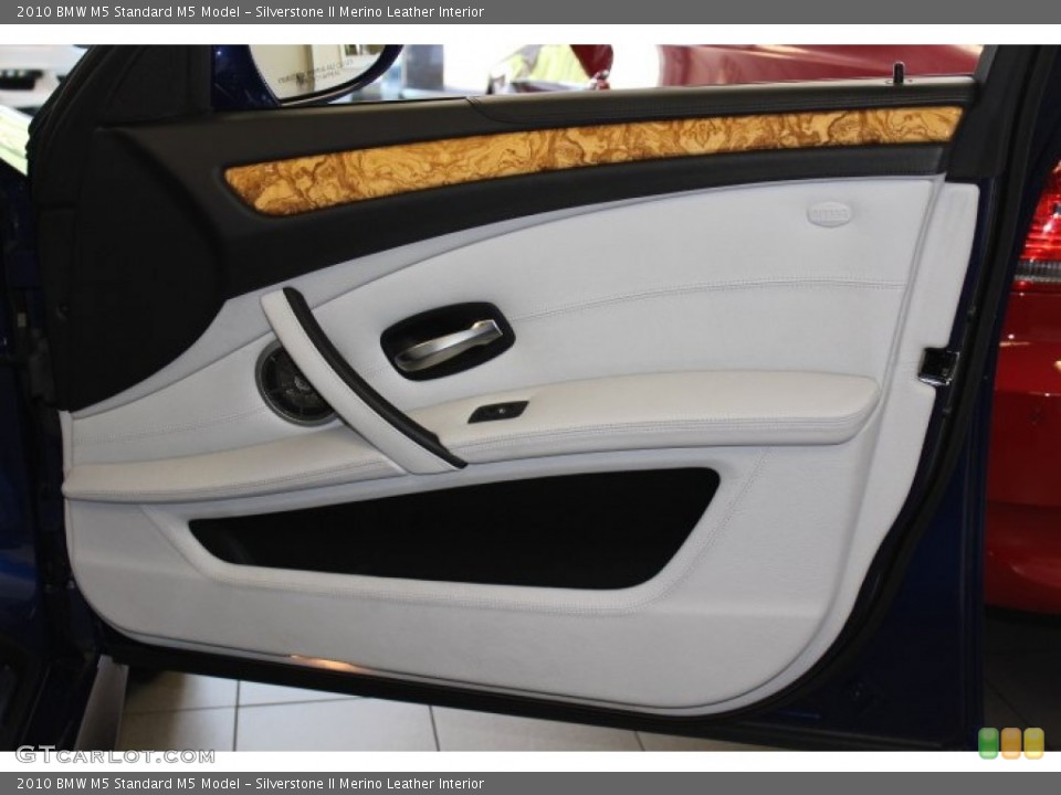 Silverstone II Merino Leather Interior Door Panel for the 2010 BMW M5  #67729911