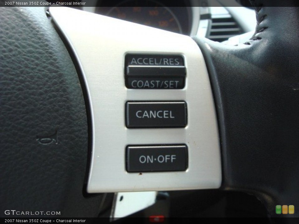 Charcoal Interior Controls for the 2007 Nissan 350Z Coupe #67732520