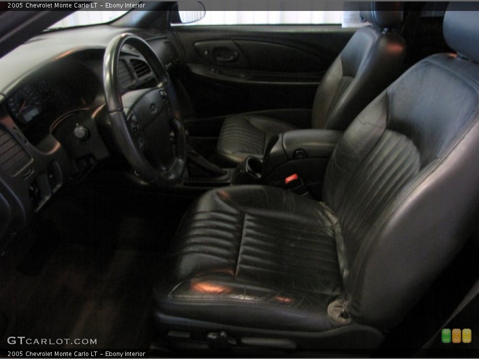 Ebony Interior Photo for the 2005 Chevrolet Monte Carlo LT #67732610