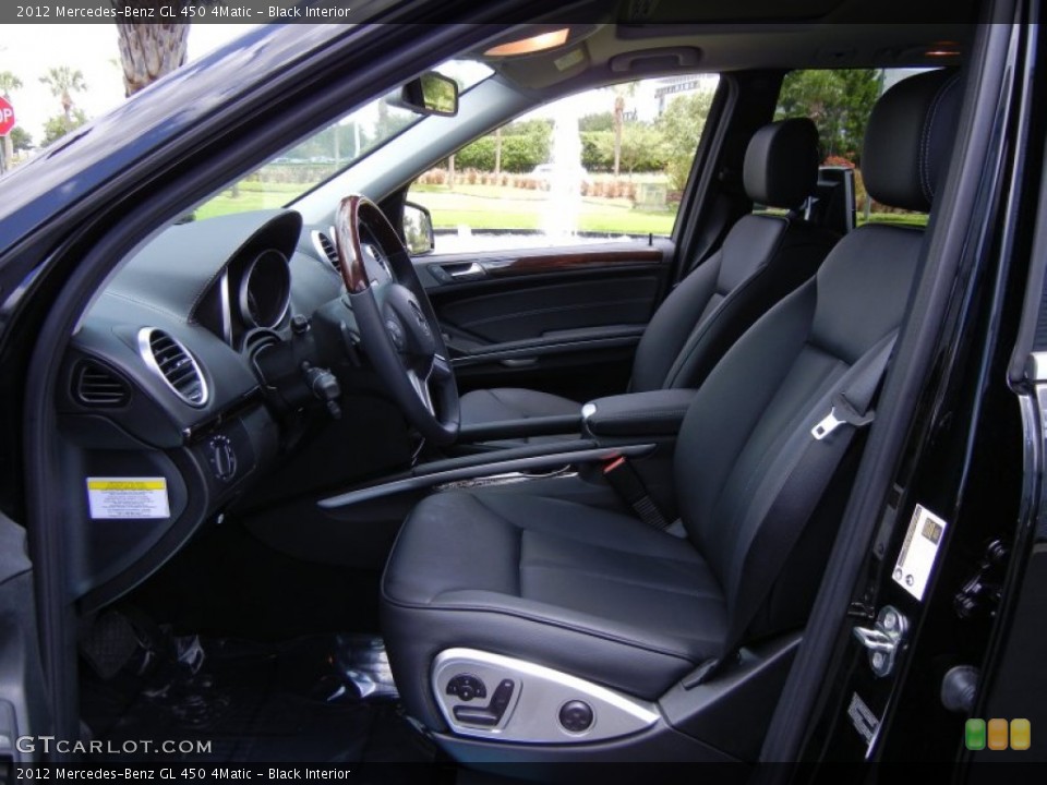 Black Interior Prime Interior for the 2012 Mercedes-Benz GL 450 4Matic #67733399