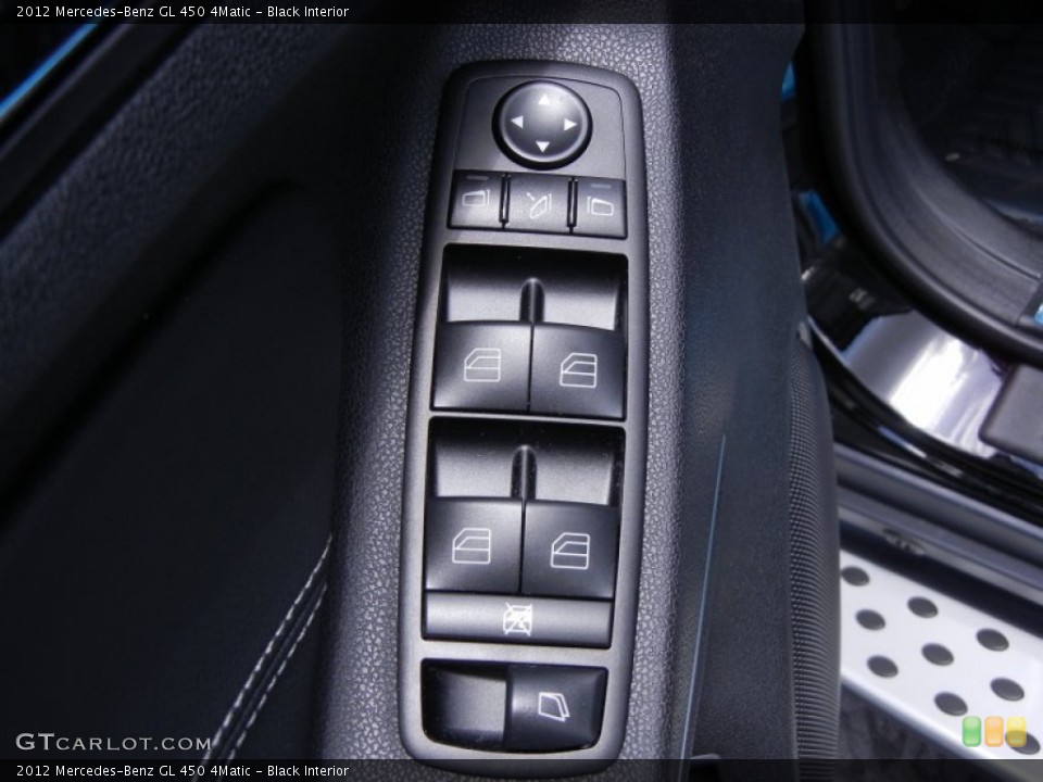 Black Interior Controls for the 2012 Mercedes-Benz GL 450 4Matic #67733411