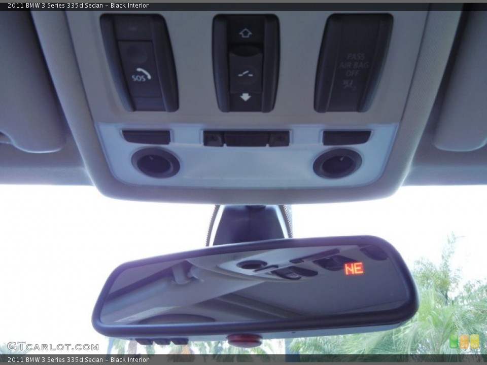 Black Interior Controls for the 2011 BMW 3 Series 335d Sedan #67734017