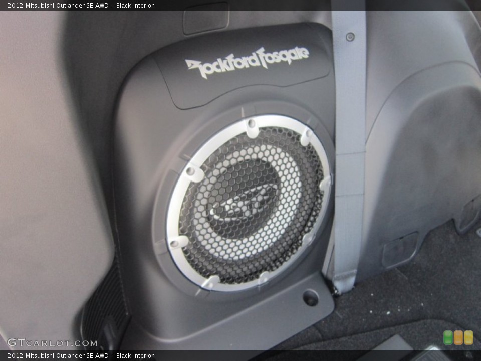 Black Interior Audio System for the 2012 Mitsubishi Outlander SE AWD #67734692
