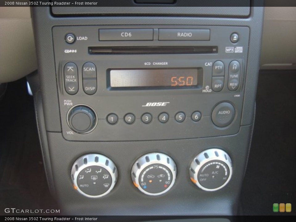Frost Interior Controls for the 2008 Nissan 350Z Touring Roadster #67735040
