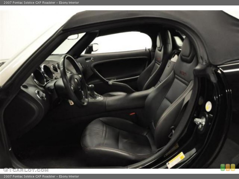 Ebony Interior Photo for the 2007 Pontiac Solstice GXP Roadster #67736777