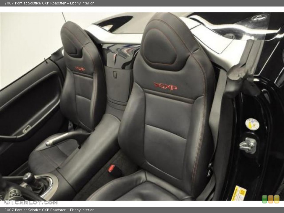 Ebony Interior Photo for the 2007 Pontiac Solstice GXP Roadster #67736789
