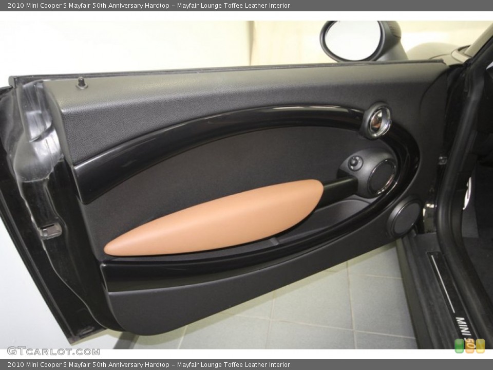 Mayfair Lounge Toffee Leather Interior Door Panel for the 2010 Mini Cooper S Mayfair 50th Anniversary Hardtop #67738751