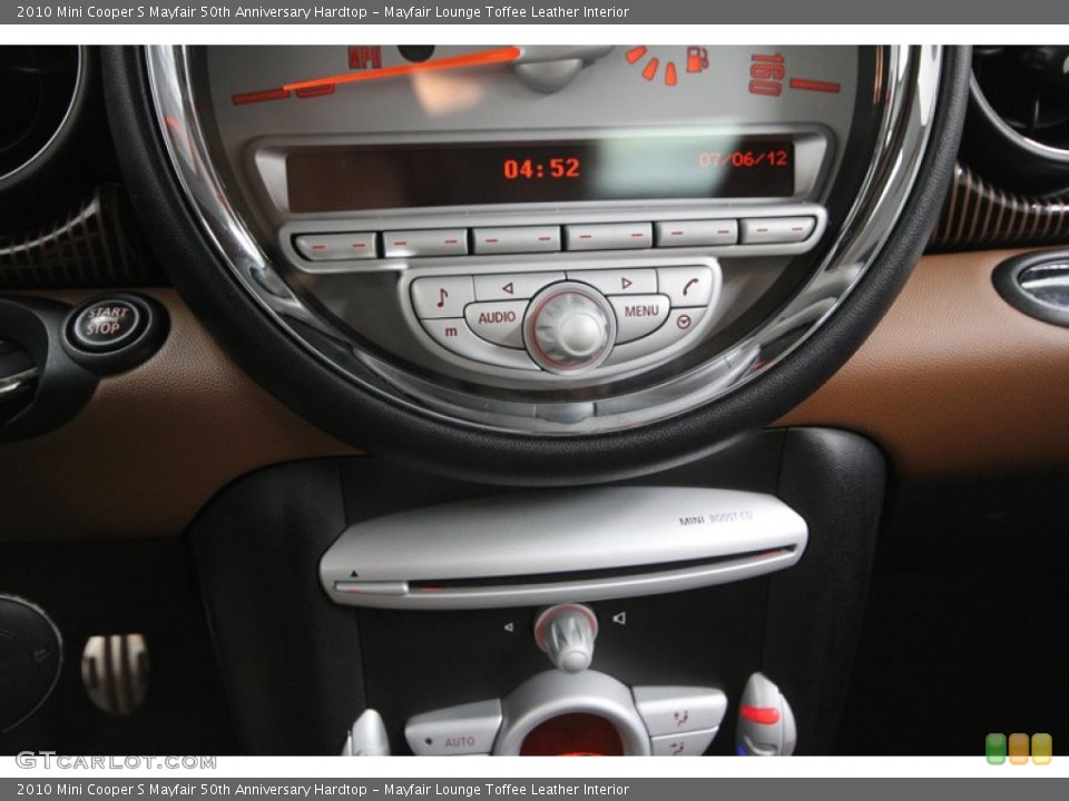 Mayfair Lounge Toffee Leather Interior Controls for the 2010 Mini Cooper S Mayfair 50th Anniversary Hardtop #67738781