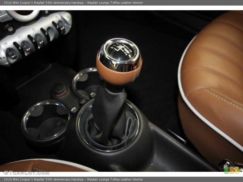 Mayfair Lounge Toffee Leather Interior Transmission for the 2010 Mini Cooper S Mayfair 50th Anniversary Hardtop #67738814
