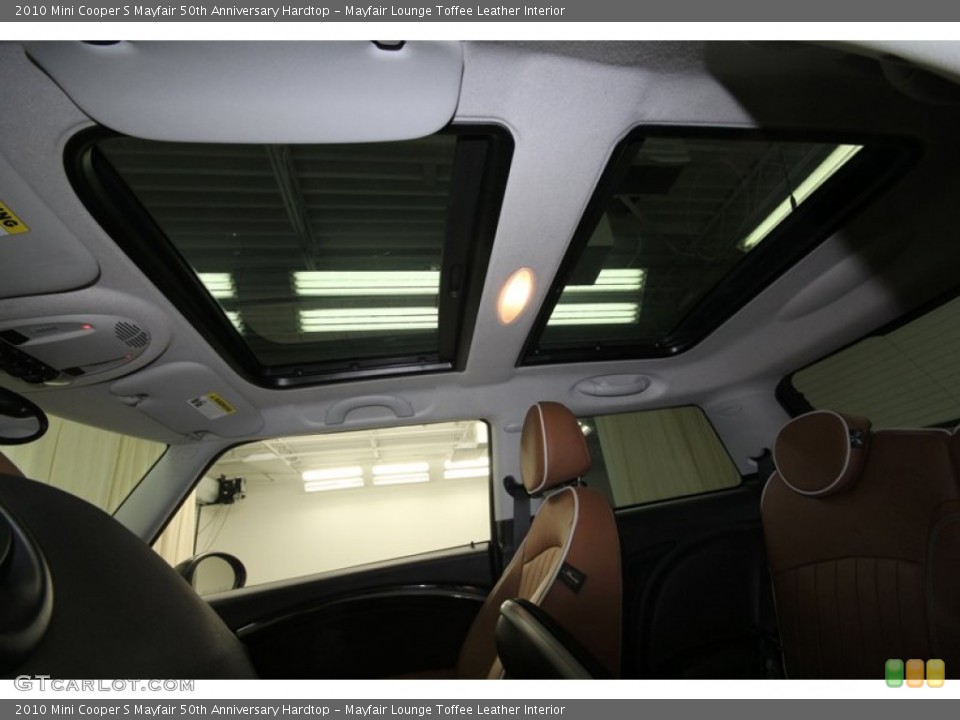 Mayfair Lounge Toffee Leather Interior Sunroof for the 2010 Mini Cooper S Mayfair 50th Anniversary Hardtop #67738841