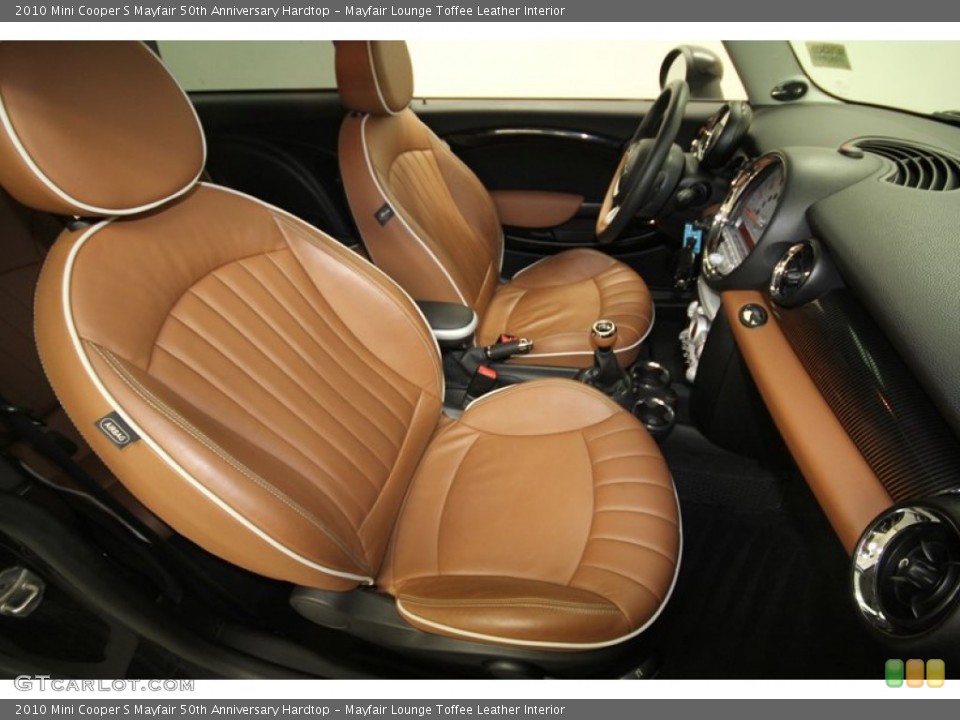 Mayfair Lounge Toffee Leather Interior Photo for the 2010 Mini Cooper S Mayfair 50th Anniversary Hardtop #67738877