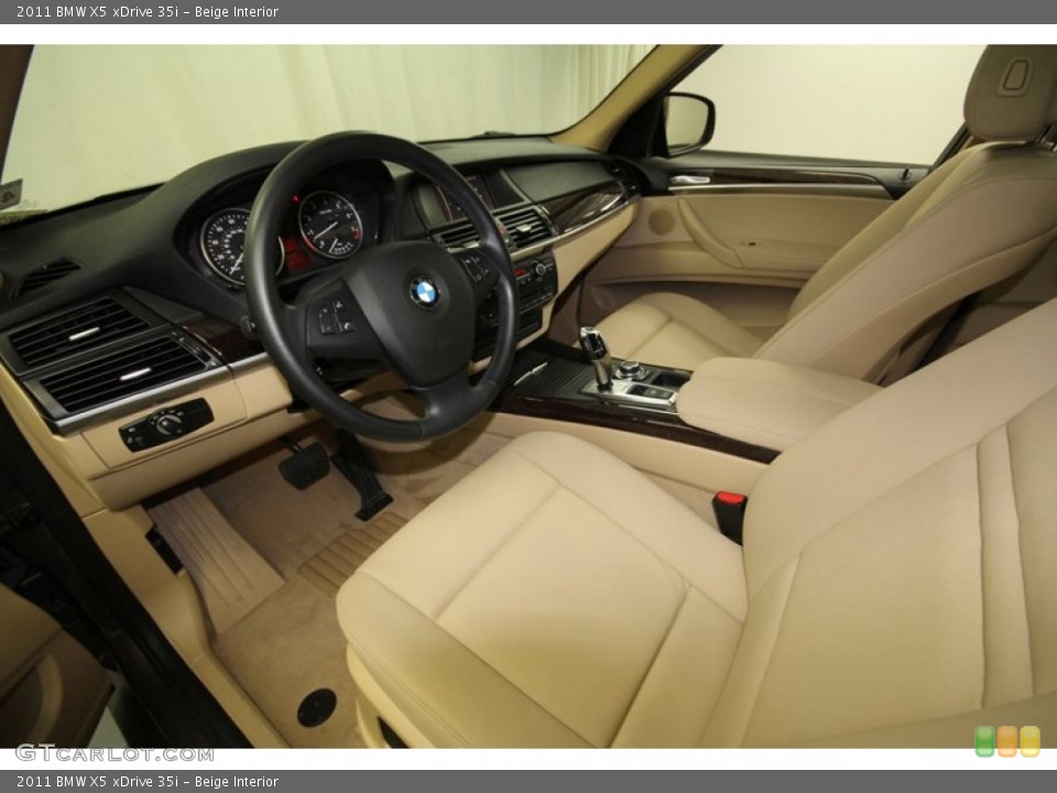 Beige Interior Front Seat for the 2011 BMW X5 xDrive 35i #67740179
