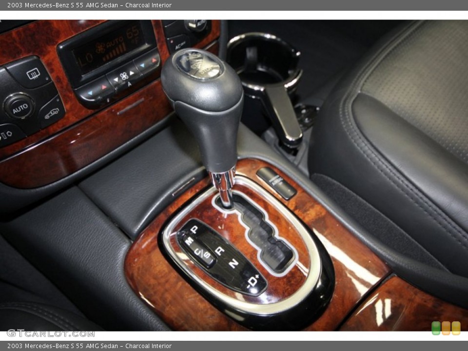 Charcoal Interior Transmission for the 2003 Mercedes-Benz S 55 AMG Sedan #67740428