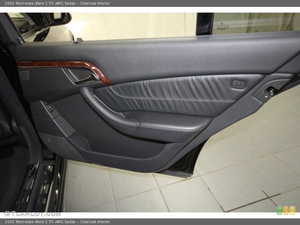 Charcoal Interior Door Panel for the 2003 Mercedes-Benz S 55 AMG Sedan #67740500