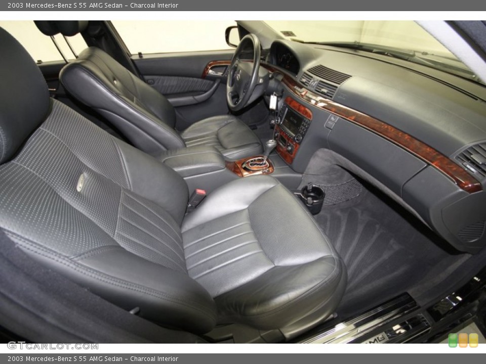 Charcoal Interior Photo for the 2003 Mercedes-Benz S 55 AMG Sedan #67740512