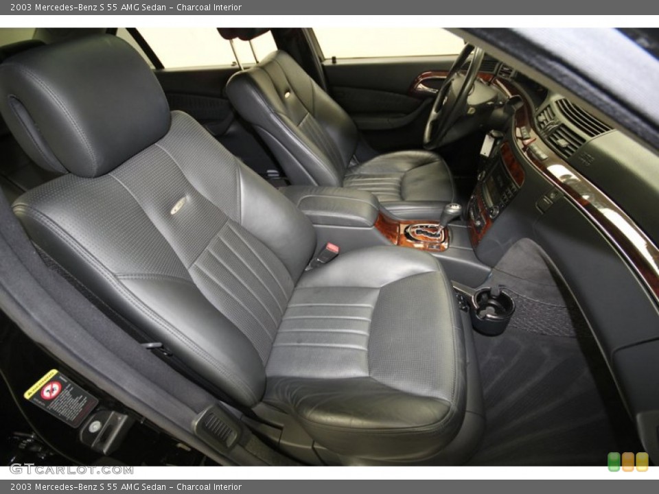 Charcoal Interior Photo for the 2003 Mercedes-Benz S 55 AMG Sedan #67740533