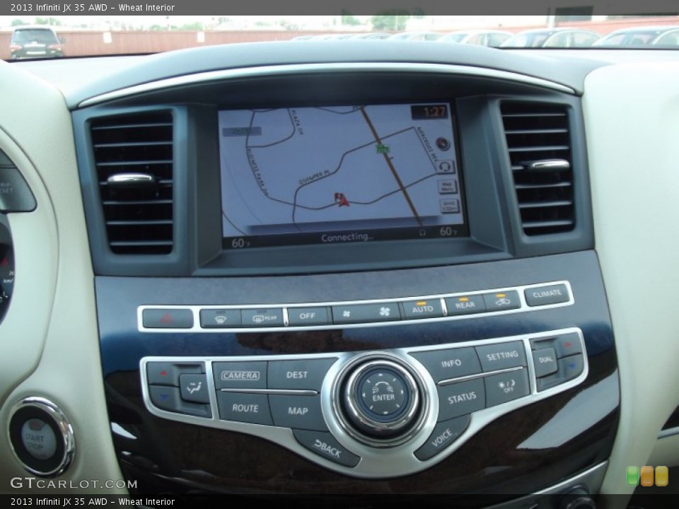 Wheat Interior Navigation for the 2013 Infiniti JX 35 AWD #67741358