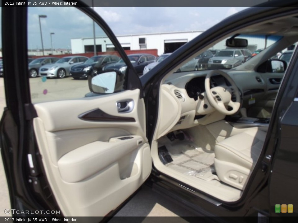 Wheat Interior Photo for the 2013 Infiniti JX 35 AWD #67741361