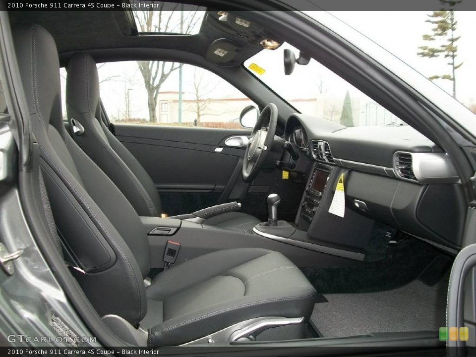 Black Interior Photo for the 2010 Porsche 911 Carrera 4S Coupe #67747538