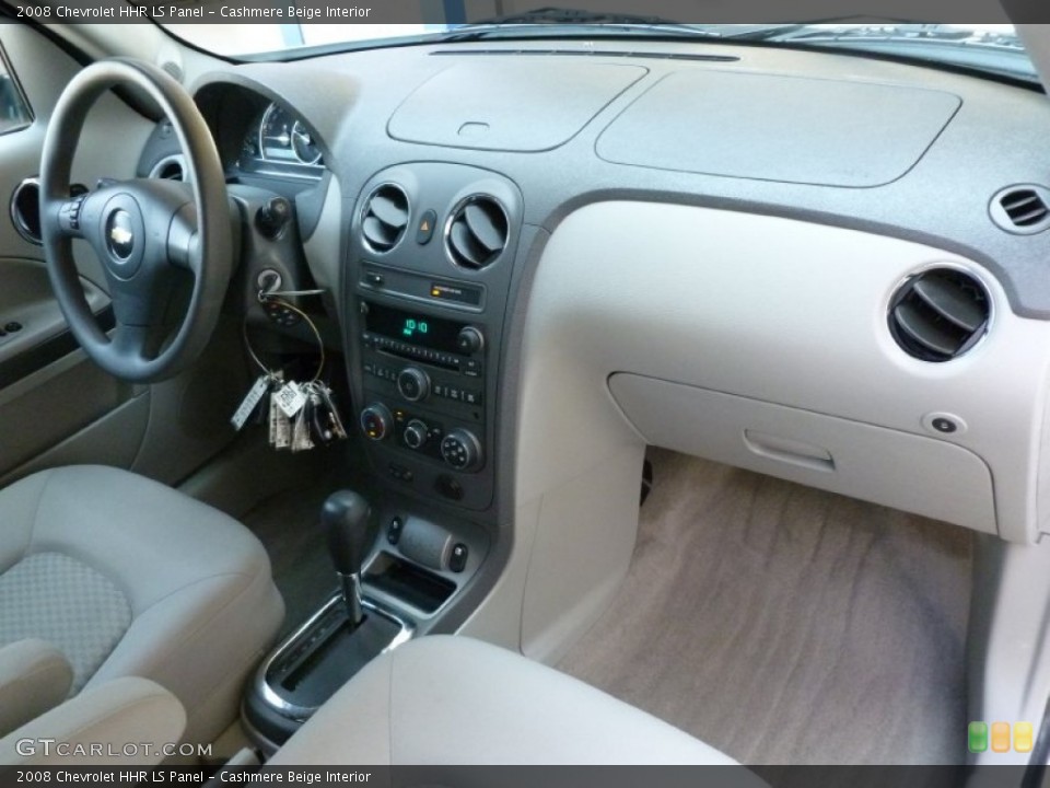 Cashmere Beige Interior Prime Interior for the 2008 Chevrolet HHR LS Panel #67749428