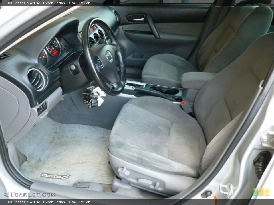 Gray Interior Photo for the 2006 Mazda MAZDA6 s Sport Sedan #67750412