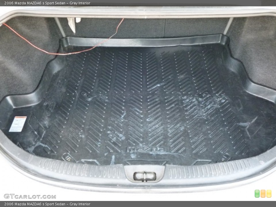 Gray Interior Trunk for the 2006 Mazda MAZDA6 s Sport Sedan #67750428